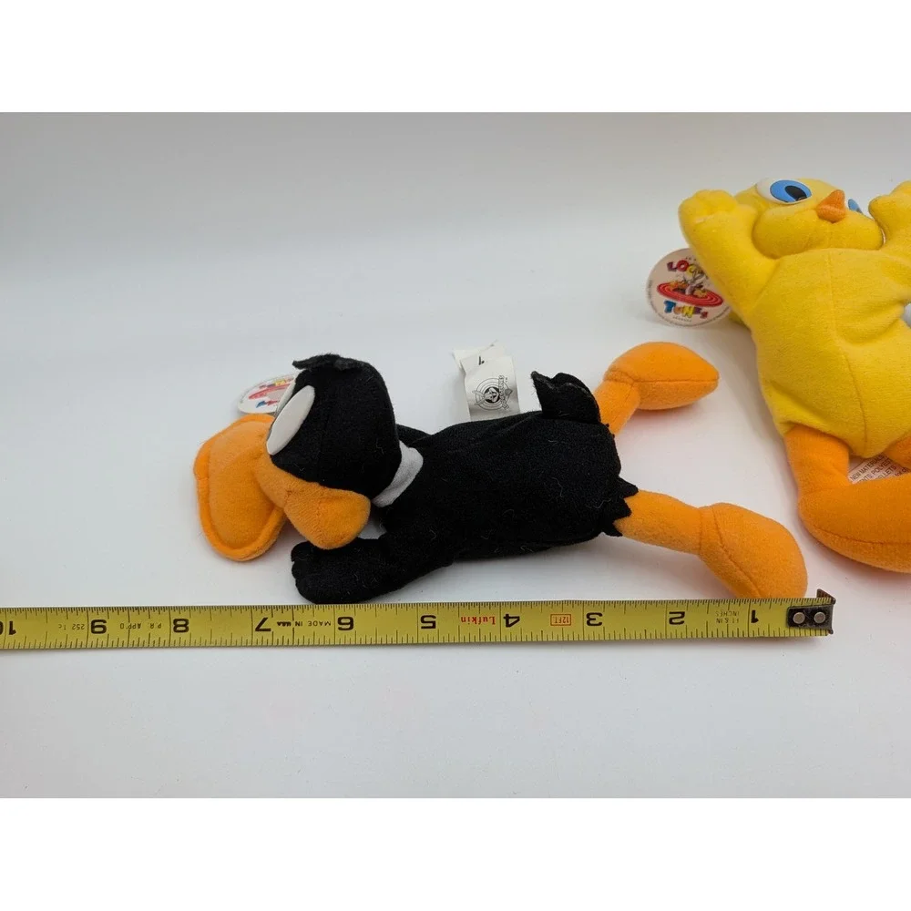 Play By Play Looney Tunes Plush Tweety Daffy Sylvester Lot 1997